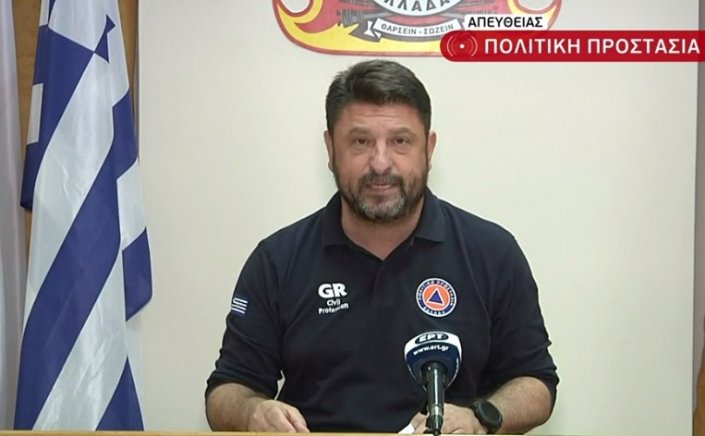 Briefing on the fires:: Χαρδαλιάς - Επεκτείνεται η απαγόρευση μετακίνησης και διέλευσης από δάση, άλση και περιοχές Natura