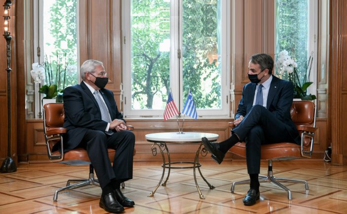 PM Mitsotakis: Ελληνοαμερικανικές σχέσεις, κλιματική αλλαγή και Αφγανιστάν στο επίκεντρο της συζήτησης [Video]