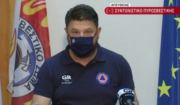 Fires in Greece - Χαρδαλιάς: Οι επόμενες ημέρες είναι κρίσιμες - Παραμένουν 57 ανοιχτά μέτωπα