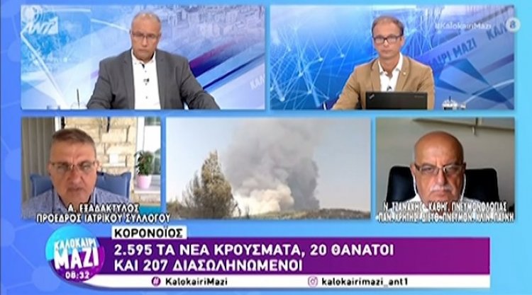 Coronavirus – Τζανάκης: Κίνδυνος η Κρήτη να γίνει Μπέργκαμο - Πέντε νησιά των Κυκλάδων εμφανίζουν το μεγαλύτερο ιικό φορτίο