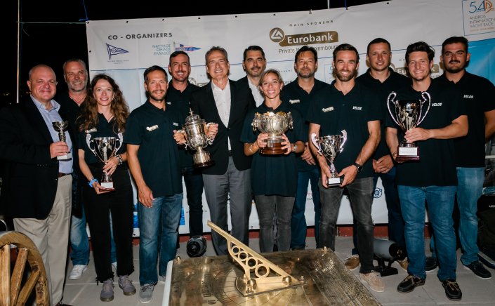 Andros International Yacht Race: Οι ολυμπιονίκες Μάντης - Καγιαλής ήταν οι νικητές στον Αγώνα της Άνδρου