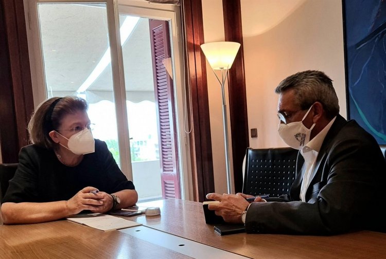 Συνεργασία του Περιφερειάρχη Γιώργου Χατζημάρκου με την Υπουργό Πολιτισμού Λίνα Μενδώνη