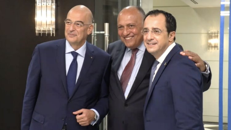 Turkish Aggression: Η επιθετική συμπεριφορά της Τουρκίας στο επίκεντρο της συνάντησης Δένδια και Σούκρι-Τριμερής των ΥΠΕΞ Ελλάδας-Κύπρου-Αιγύπτου