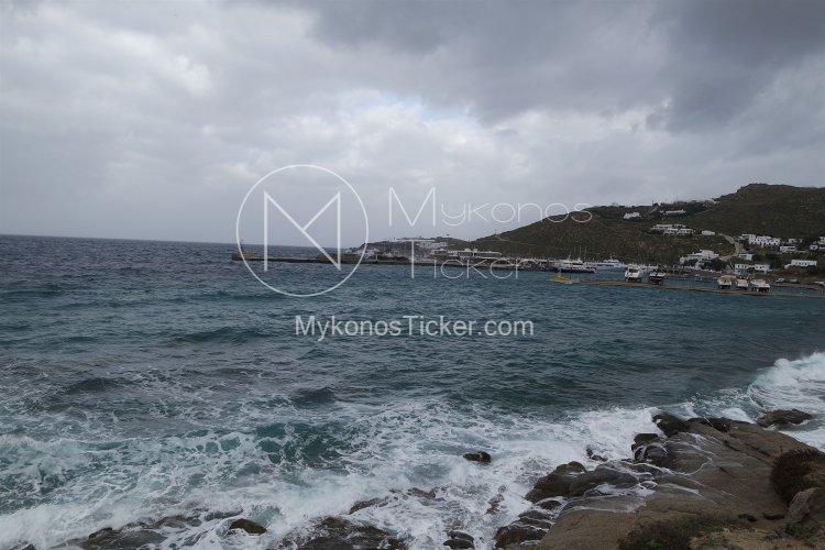 Marine Forecast: Λήψη αυξημένων μέτρων από το Λιμεναρχείο Μυκόνου, λόγω αναγγελίας θυελλωδών ανέμων εντάσεως 7-8 bf
