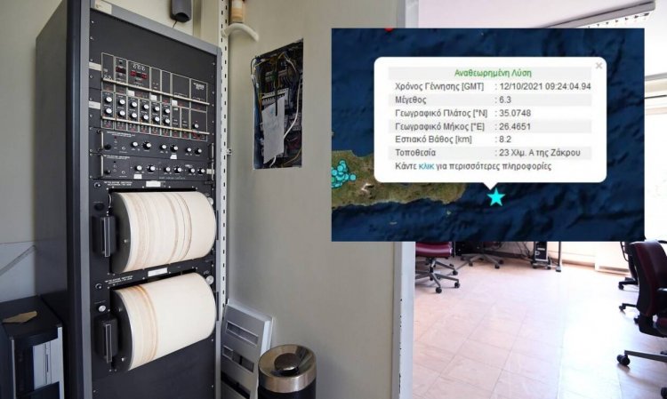 Crete earthquake: Σεισμός 6,3 Ρίχτερ στην Κρήτη - «Μάλλον ήταν ο κύριος» λέει ο Άκης Τσελέντης
