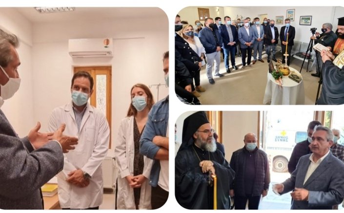  Aegean Islands:  Στη Σύμη ο Περιφερειάρχης Ν. Αιγαίου για την έναρξη λειτουργίας του νέου Πολυδύναμου Περιφερειακού Ιατρείου