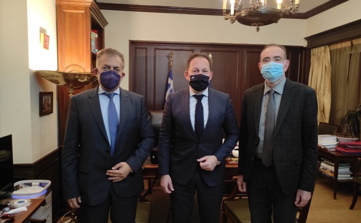 Mayor of Syros: Συνάντηση του Αναπληρωτή Υπουργού Εσωτερικών Στέλιου Πέτσα με τον δήμαρχο Σύρου – Ερμούπολης Νικόλαο Λειβαδάρα