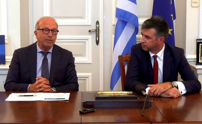 Aegean Islands: Ο σχεδιασμός του νέου ΕΣΠΑ Ν. Αιγαίου 2021-27, στο επίκεντρο της συνάντησης Γιώργου Λεονταρίτη με τον Δημήτρη Σκάλκο