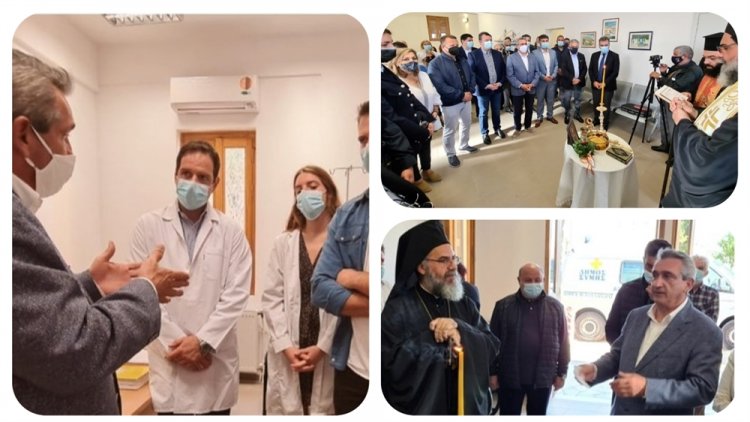  Aegean Islands:  Στη Σύμη ο Περιφερειάρχης Ν. Αιγαίου για την έναρξη λειτουργίας του νέου Πολυδύναμου Περιφερειακού Ιατρείου