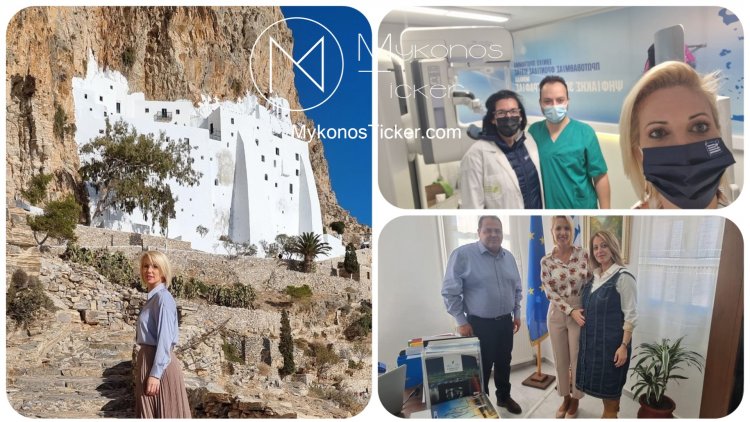 MP Katerina Monogiou: Η Κατερίνα Μονογυιού έμπτακτα δίπλα στους νησιώτες της Αμοργού