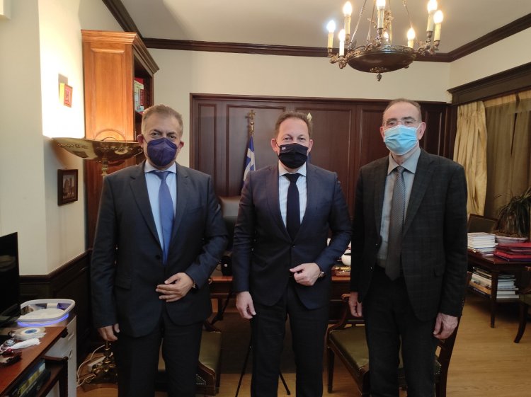 Mayor of Syros: Συνάντηση του Αναπληρωτή Υπουργού Εσωτερικών Στέλιου Πέτσα με τον δήμαρχο Σύρου – Ερμούπολης Νικόλαο Λειβαδάρα