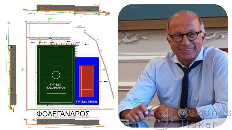 Aegean Islands: Εκκίνηση διαδικασιών για την δημιουργία Αθλητικού Πάρκου στη Φολέγανδρο από την Περιφέρεια Ν. Αιγαίου και τον Δήμο Φολεγάνδρου