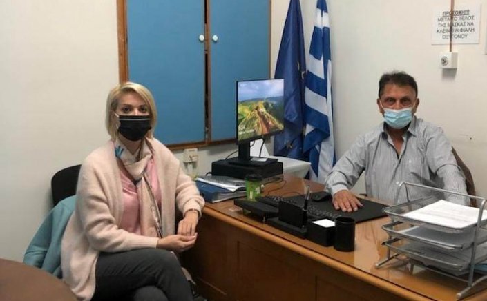 MP Katerina Monogiou: Η Κατερίνα Μονογυιού προωθεί τον εκσυγχρονισμό και την αναβάθμιση του Κέντρου Υγείας Μήλου