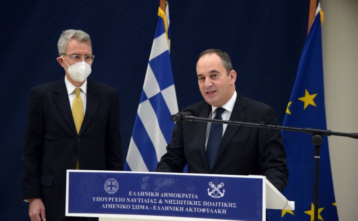 Shipping Min. Plakiotakis: Νέα σημαντική σελίδα στις στρατηγικές σχέσεις Ελλάδας – ΗΠΑ το Μνημόνιο Συνεργασίας Ελληνικής και Αμερικανικής Ακτοφυλακής