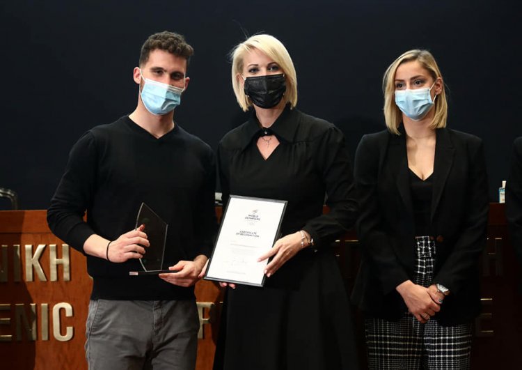 MP Katerina Monogiou: Η Κατερίνα Μονογυιού στην εκδήλωση Υποδοχής και Βράβευσης των Ελλήνων Olympians του Τόκιο 2020 [video]