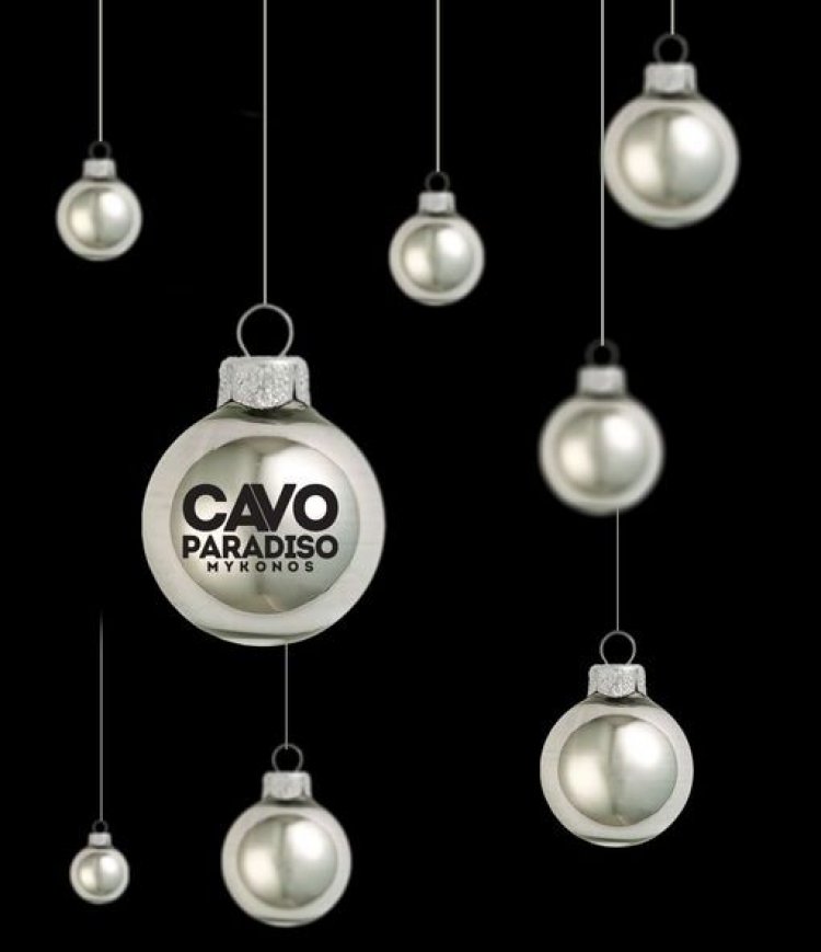 Joyeuses Fêtes! Ευχές για χαρούμενες γιορτές από το Cavo Paradiso, Mykonos