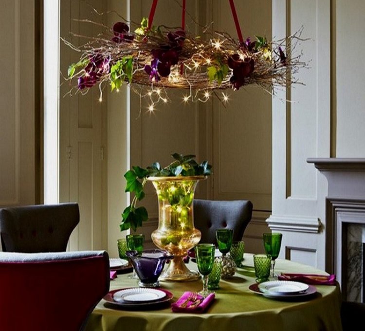 35 Γιορτινές συνθέσεις της τελευταίας στιγμής, με Φωτάκια που εντυπωσιάζουν και πώς να τα φτιάξετε!!