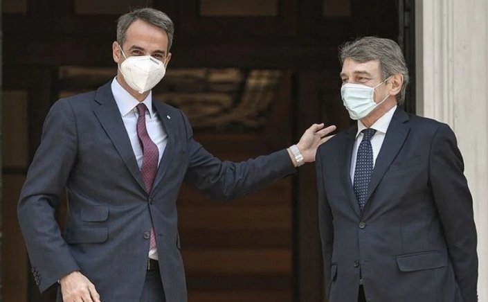 Condolences on Sassoli's death /  Συλλυπητήρια Κ. Μητσοτάκη για Σασόλι: Το όραμά του φάρος ειρήνης και δημοκρατίας στον κόσμο