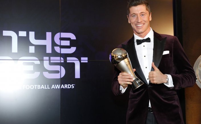 Best FIFA Football Awards: Κορυφαίοι Λεβαντόφκι, Τούχελ