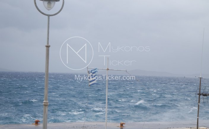 Marine Forecast: Δελτίο Αναγγελίας Θυελλωδών Ανέμων εντάσεως 7-8 bf!! Διαρκής Ετοιμότητα & Λήψη Αυξημένων Μέτρων, από το Λιμεναρχείο Μυκόνου!!