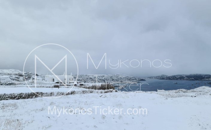 Snowstorm Elpis: Έκκληση της Πολιτικής Προστασίας να αποφεύγονται οι μη απαραίτητες μετακινήσεις