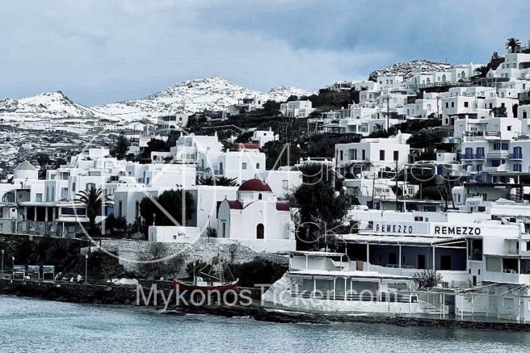 Snowstorm Elpis: Παρατείνεται η αργία και αύριο, Τετάρτη 26/1, σε Κυκλάδες, Δωδεκάνησα, Αττική και Κρήτη