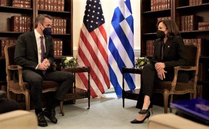 PM Mitsotakis: Επαναβεβαιώθηκε το άριστο επίπεδο των ελληνοαμερικανικών σχέσεων στη συνάντηση Κυρ. Μητσοτάκη - Κάμαλα Χάρις