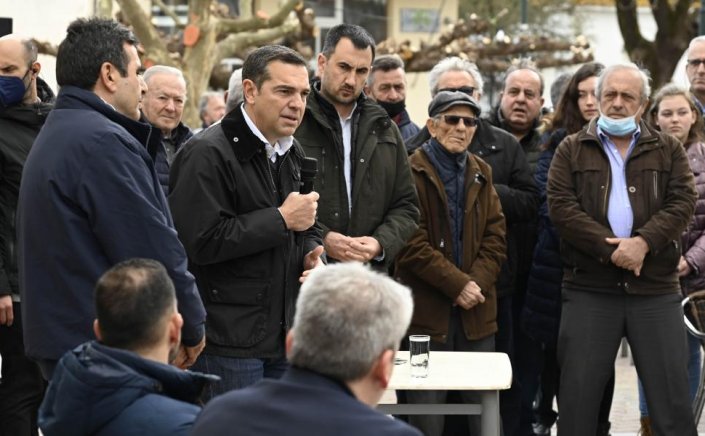 SYRIZA Alexis Tsipras:  Θα αναλάβουμε πάλι τη βαριά ευθύνη αφού θα δραπετεύσει ο πρωθυπουργός της δικαιολογίας