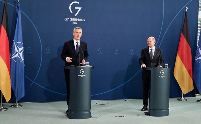 Russia’s invasion of Ukraine: Το ΝΑΤΟ δεν θα εμπλακεί στρατιωτικά στον πόλεμο της Ουκρανίας, τόνισαν ο Όλαφ Σολτς και ο Γενς Στόλτενμπεργκ