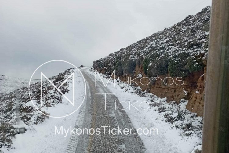 Storm Philippos: Χιόνια και πολικές θερμοκρασίες μέχρι την Κυριακή και στις Κυκλάδες!! LIVE η εξέλιξη της κακοκαιρίας