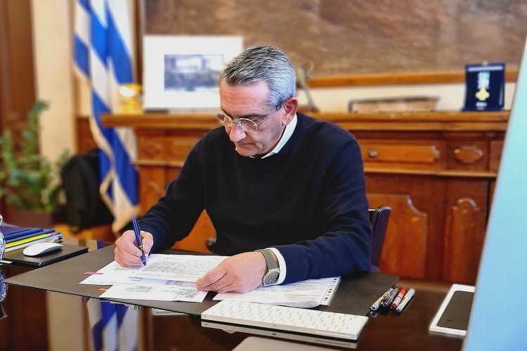 Aegean Islands: Υπογραφή σύμβασης με τον ανάδοχο για την τριετή αντιπλημμυρική προστασία της Πάρου