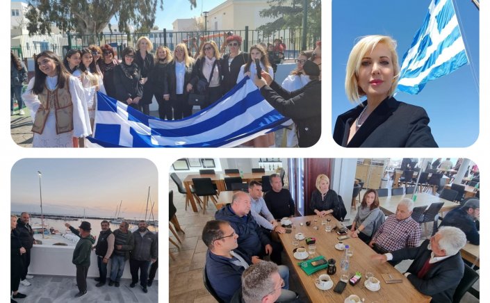 MP Katerina Monogiou: Περιοδεία και συναντήσεις της Κατερίνας Μονογυιού στη Σαντορίνη   