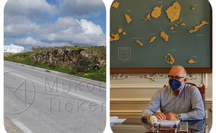 Aegean Islands: Υπεγράφησαν δύο συμβάσεις από τον Χωρικό Αντιπεριφερειάρχη Γ. Λεονταρίτη για το επαρχιακό οδικό δίκτυο της Μυκόνου