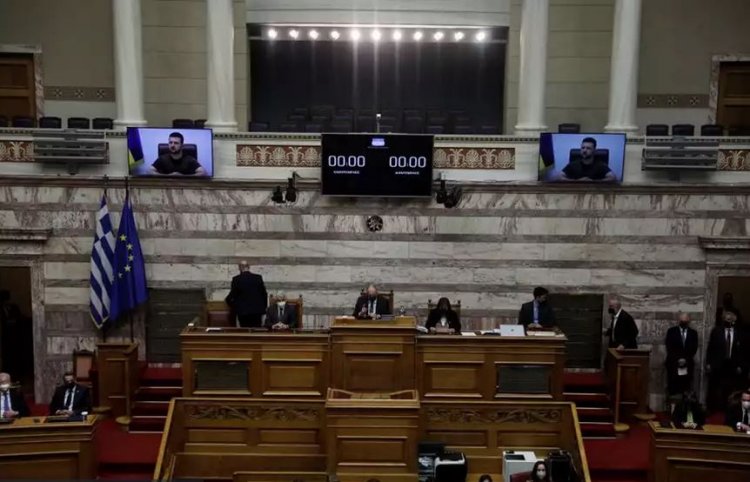 President Zelensky: Ελευθερία ή θάνατος  λέμε κι εμείς σήμερα όπως οι επαναστάτες σας