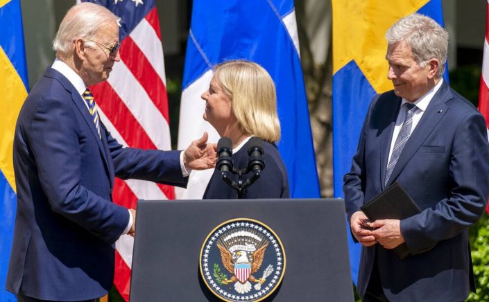 President Joe Biden: Φινλανδία και Σουηδία πληρούν όλα τα κριτήρια για να ενταχθούν στο ΝΑΤΟ