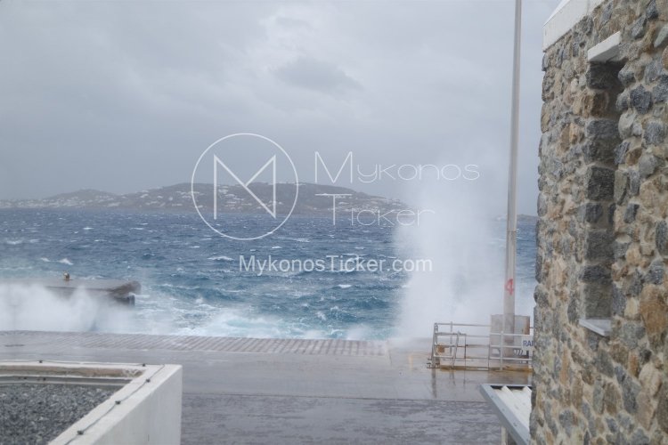 Marine Forecast: Συνεχίζονται οι Βόρειοι Θυελλώδεις Άνεμοι στο Αιγαίο έως 8 bf - Διαρκής Ετοιμότητα από το Λιμεναρχείο Μυκόνου!!
