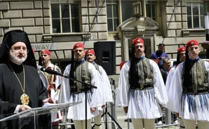 Elpidophoros Archbishop of America: Η σημαία μας αναδεικνύει την έννοια της δημοκρατίας και της ελευθερίας