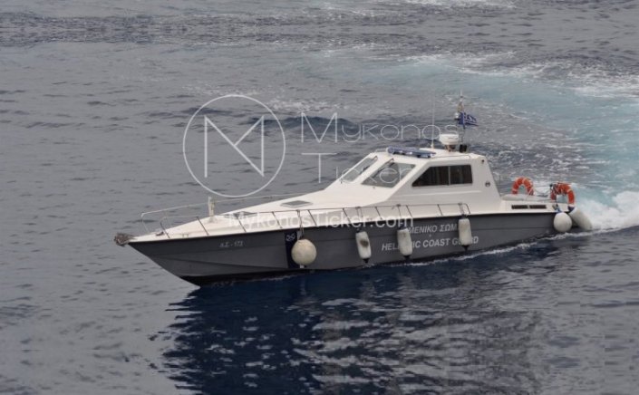 Mykonos: Πρόσκρουση στο πρυμναίο τμήμα ιδιωτικού σκάφους αναψυχής στη Μύκονο