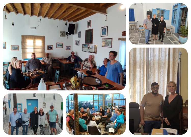 MP of Cyclades Katerina Monogiou: Η Κατερίνα Μονογυιού δίπλα στους πολίτες της Μήλου, της Κιμώλου και της Σερίφου