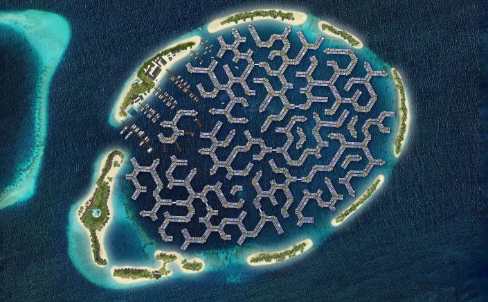 Floating city: Πλωτή πόλη ετοιμάζεται στις Μαλδίβες!! Θα στεγάσει 20.000 ανθρώπους!!