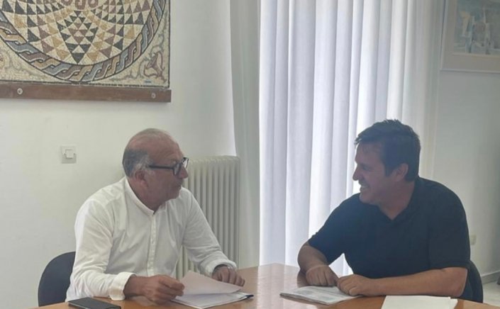 Aegean islands: Συναντήσεις και επαφές του Χωρικού  Αντιπεριφερειάρχη Κυκλάδων Γιώργου Λεονταρίτη στην Ιο