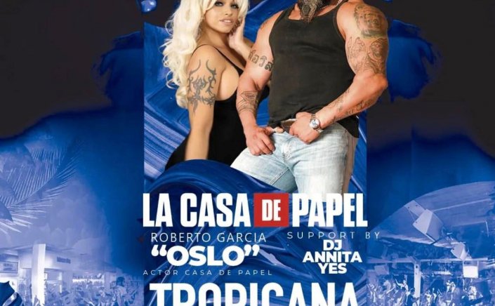 Tropicana Mykonos presents Roberto Garcia Ruiz [OSLO] and DJ Annita Yes on the decks of Tropicana, Sunday August 14th, 2022 [pics]