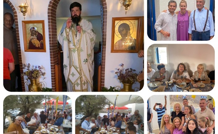 Church of Mykonos: Θεία Λειτουργία και Μυκονιάτικο Πανηγύρι στον Αϊ Νικόλα του Μερχιά - Συναισθησία χρωμάτων, γεύσεων και διάθεσης [εικόνες & videos]