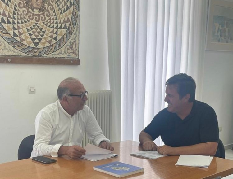 Aegean islands: Συναντήσεις και επαφές του Χωρικού  Αντιπεριφερειάρχη Κυκλάδων Γιώργου Λεονταρίτη στην Ιο