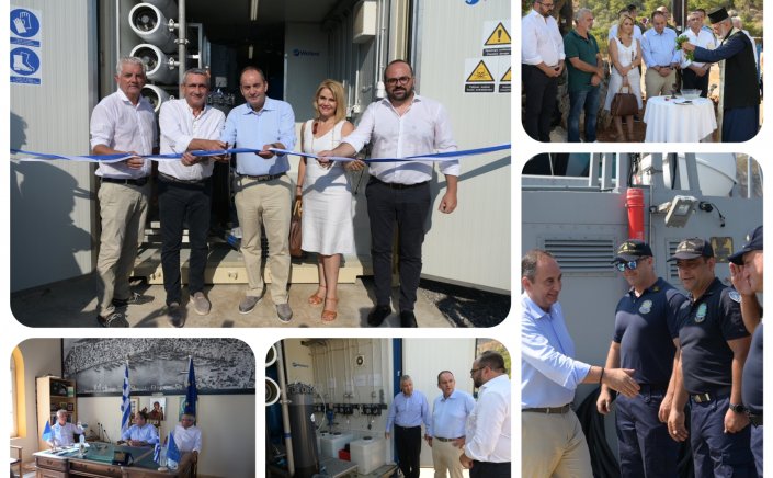 Shipping Min Plakiotakis: Προτεραιότητα της κυβέρνησης τα έργα ανάπτυξης στα νησιά μας- Εγκαίνια Νέας Μονάδας Αφαλάτωσης στο Καστελόριζο