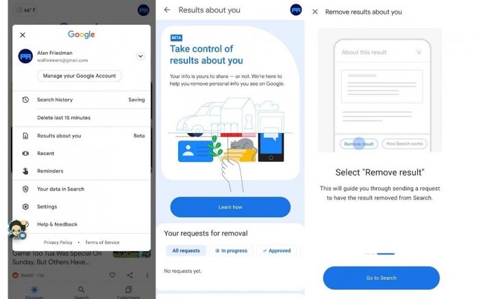 “Search Results about you”: Το 2023, η Google θα μπορεί να σας ειδοποιεί αν εμφανίζονται προσωπικές πληροφορίες στην αναζήτηση