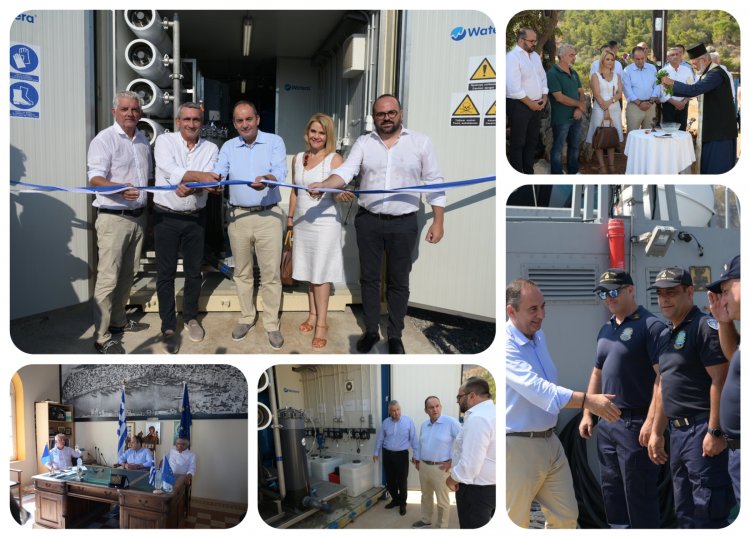 Shipping Min Plakiotakis: Προτεραιότητα της κυβέρνησης τα έργα ανάπτυξης στα νησιά μας- Εγκαίνια Νέας Μονάδας Αφαλάτωσης στο Καστελόριζο