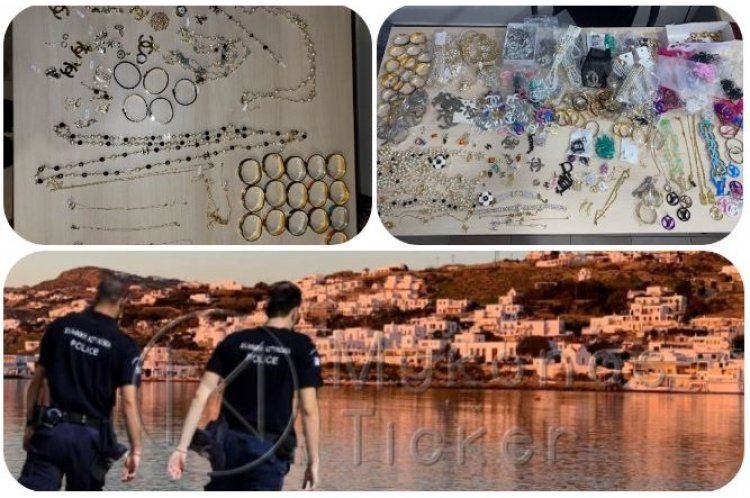 Mykonos arrests: Συνελήφθησαν στη Μύκονο, δύο ημεδαποί για εμπόριο προϊόντων “μαϊμού” γνωστών εμπορικών οίκων!!  Κατασχέθηκαν -886- τεμάχια!!