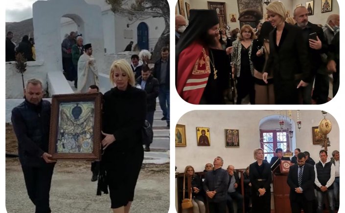 ND's MP Katerina Monogiou: Τιμούμε τον Προστάτη της Σερίφου και Έφορο των απανταχού Σεριφίων Ταξιάρχη Μιχαήλ