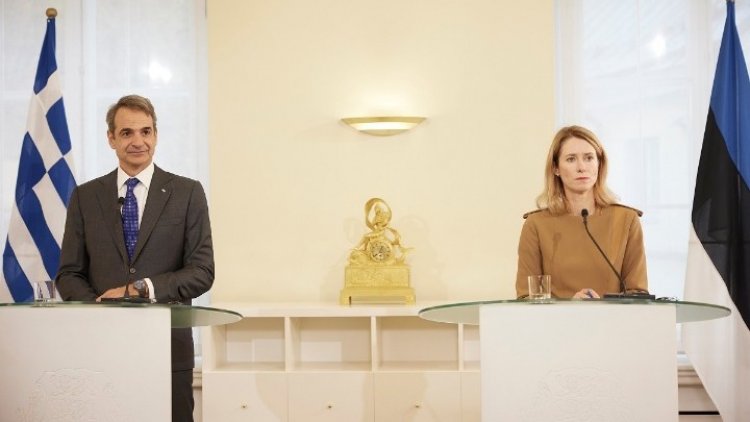 PM Mitsotakis in Tallinn: Η Τουρκία υπονομεύει την περιφερειακή σταθερότητα και ασφάλεια στην Αν. Μεσόγειο